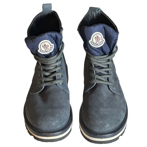 Moncler Blue Vancouver Boot Size 39 - Picture 1 of 15